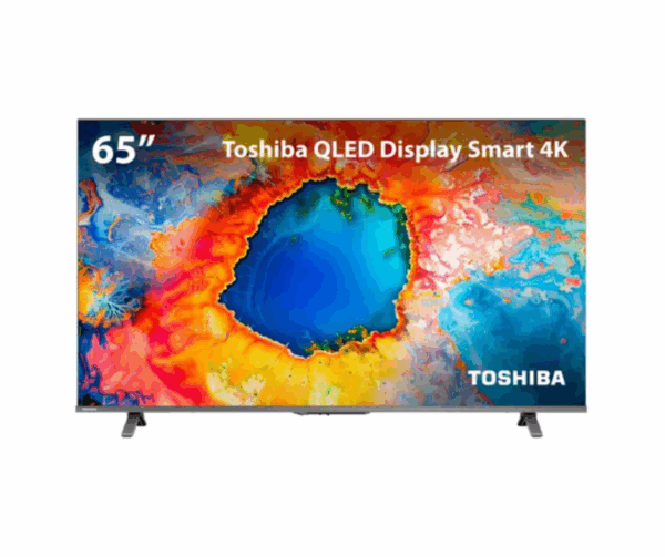Smart Tv Toshiba 65 Polegadas 4k Qled 65c450ns