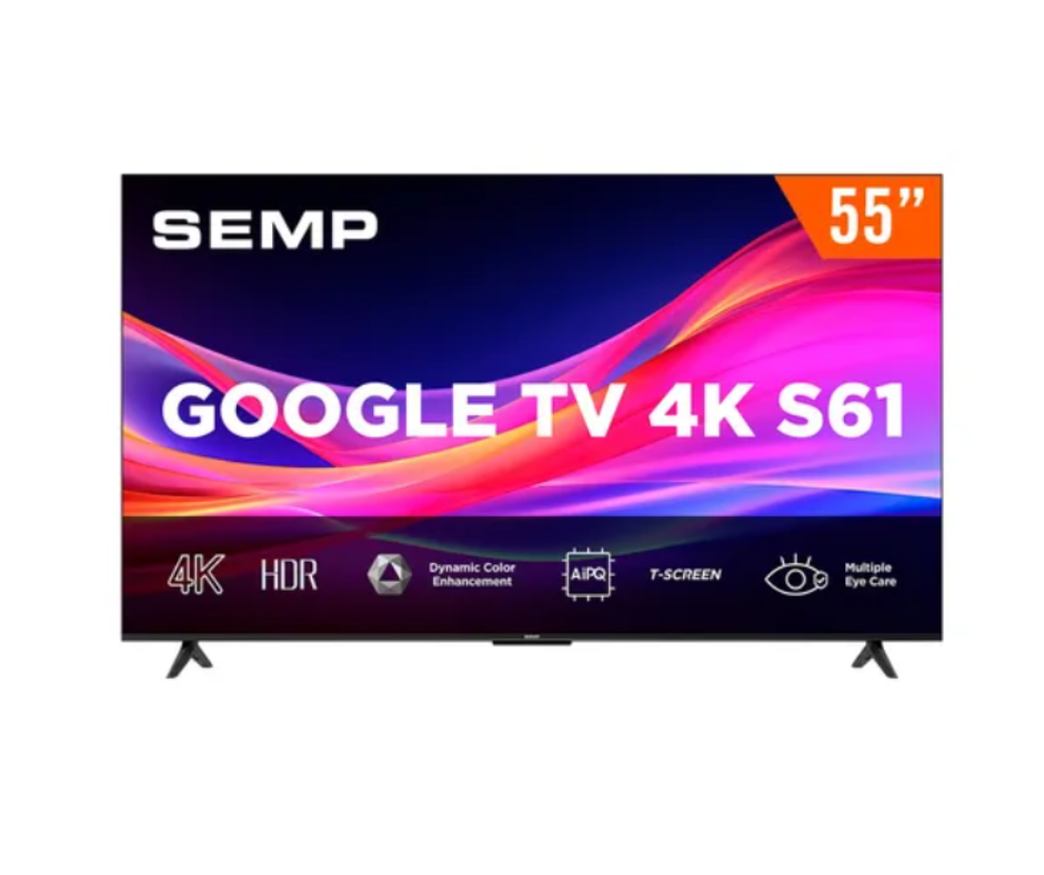 Smart TV Semp TCL 55” S61 4K UHD