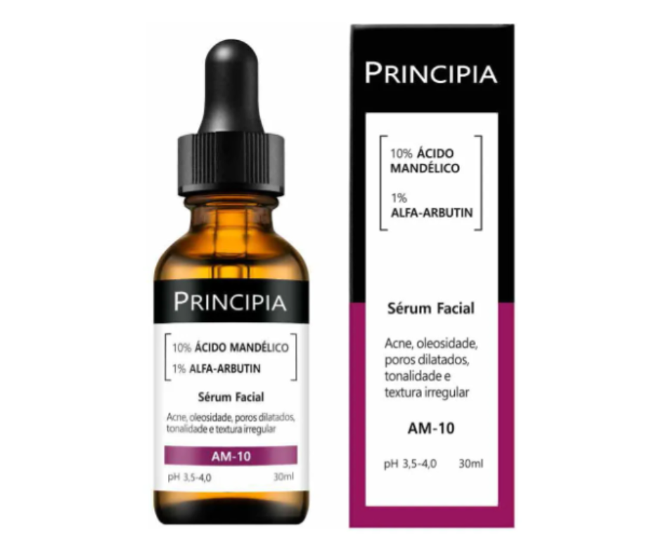 Sérum Am-10 Principia 10% Ácido Mandélico + 1% Alfa-arbutin Tipo de pele Todos - Imagem 2