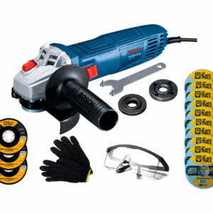 Esmerilhadeira Lixadeira Gws700 710w Bosch C/ Acessórios Cor Azul-aço Frequência 60