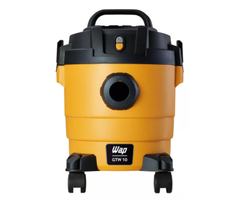 Aspirador De Pó e Água Wap Gtw 10 Compacto 1400w 10 Litros Amarelo/Preto - Imagem 5