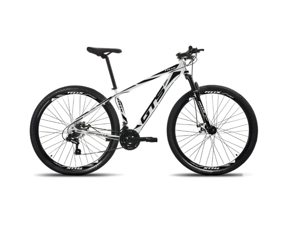 Bicicleta Aro 29 Gts Alumunio Rdx 21v Câmbio Shimano A Disco Cor Branco/preto Tamanho Do Quadro 21