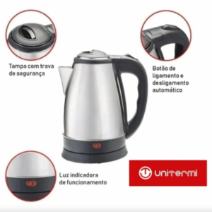 Chaleira Eletrica Atacama 1,8l - Unitermi