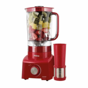 Liquidificador PH900 Com 12 Velocidades e Pulsar Potência de 1200W Cor Vermelho 3 L Philco