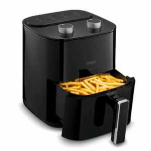 Fritadeira Air Fryer Elgin Facilita Fry 3,5 Litros Potência 1400w Cor Preta