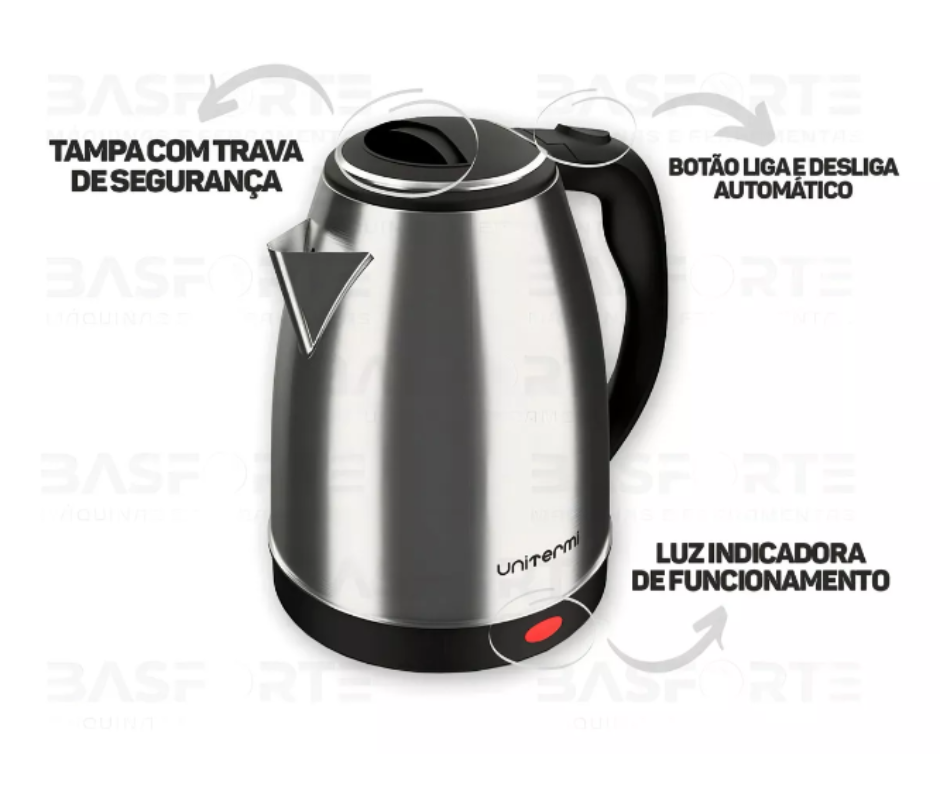 Chaleira Eletrica Atacama 1,8l - Unitermi - Imagem 6